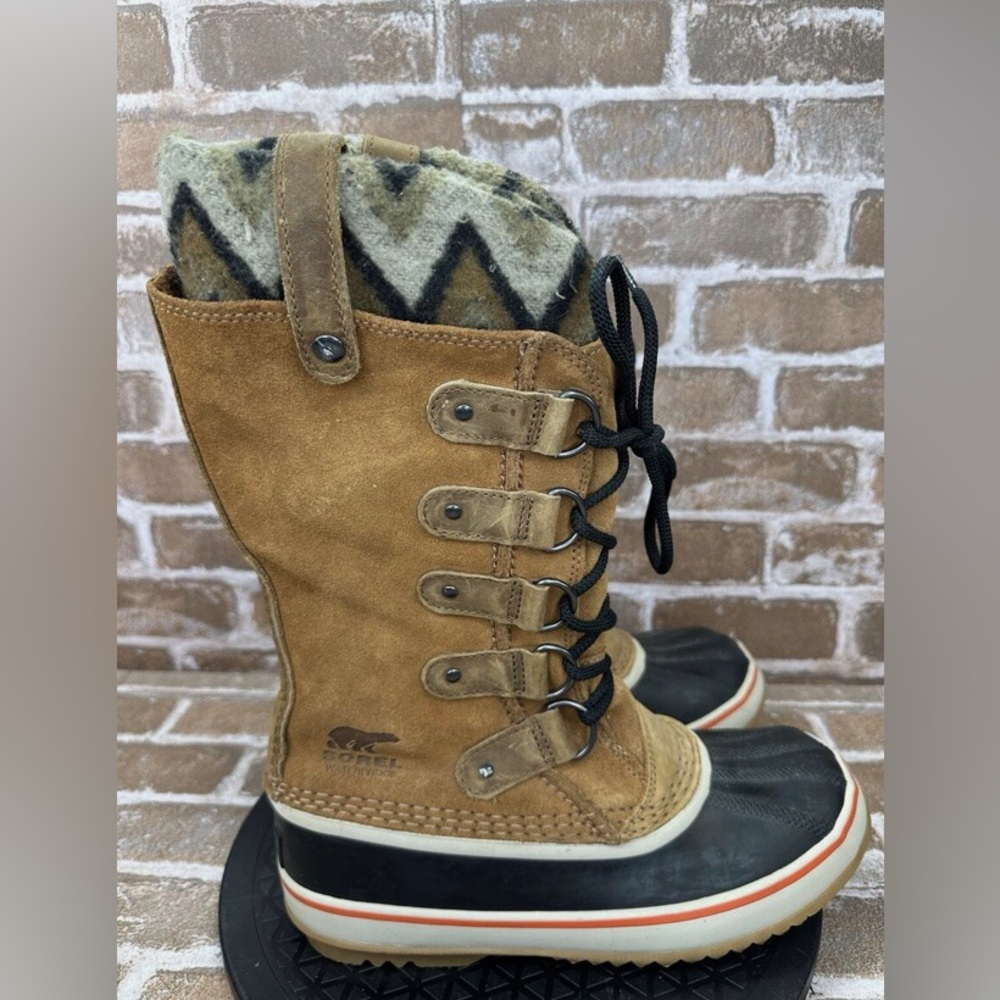 Sorel Joan of Arctic Knit II Tall Waterproof Snow Boots, Womens Size 7.5